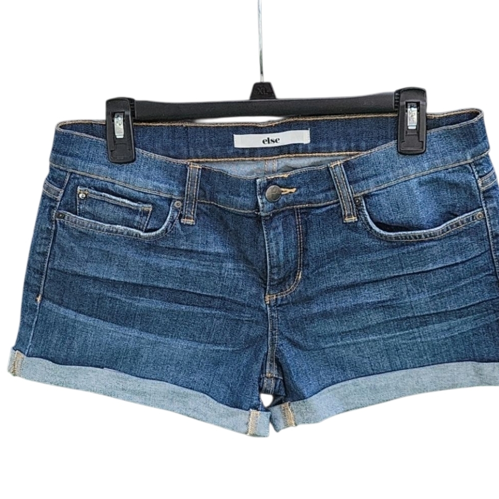 else jeans cuff shorts